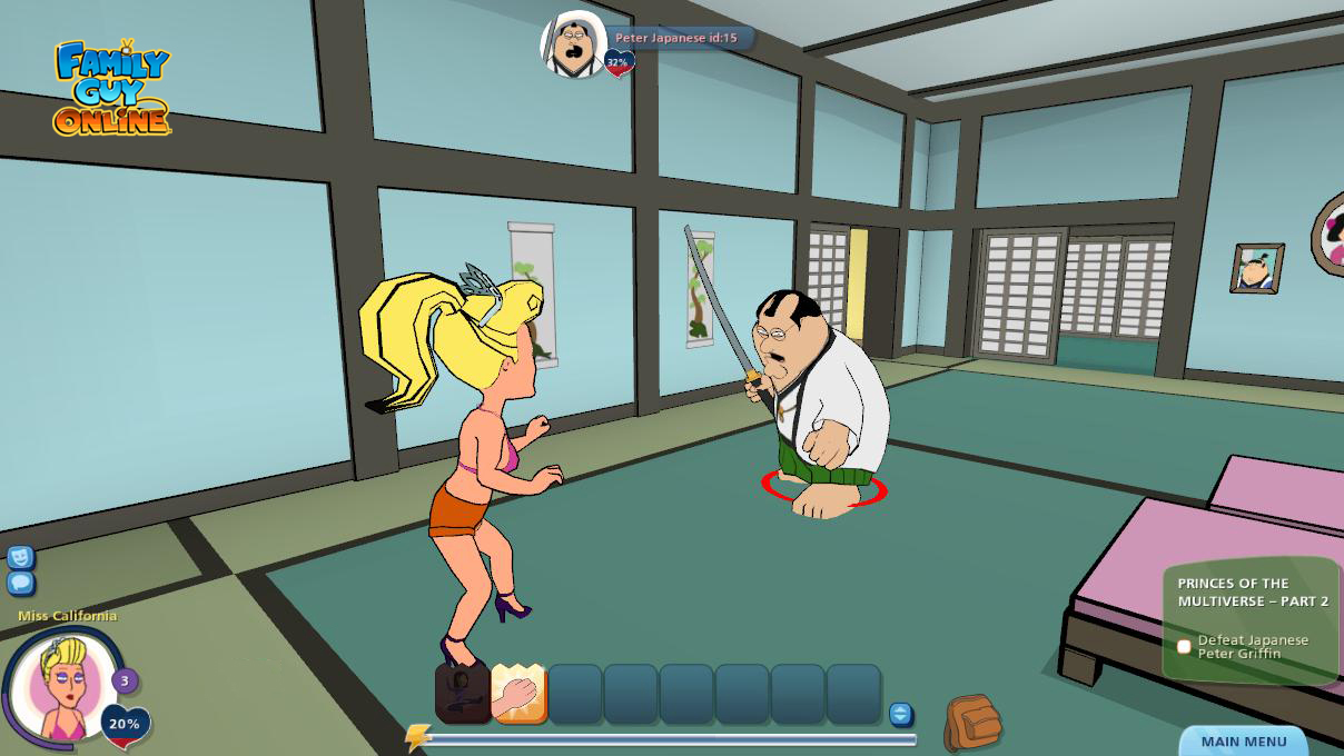 family guy multiverse game online
